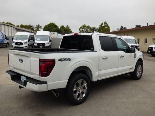Star White 2026 Ford F-150 Platinum