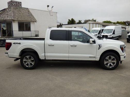 Star White 2026 Ford F-150 Platinum