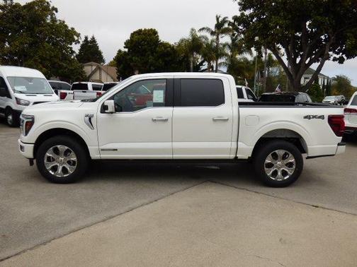 Star White 2026 Ford F-150 Platinum