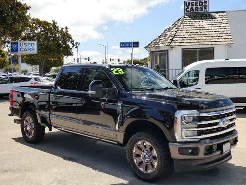 Agate Black Metallic 2023 Ford F-250 King Ranch