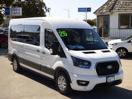 Oxford White 2026 Ford Transit-350 XLT