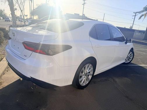 White 2023 Toyota Camry LE