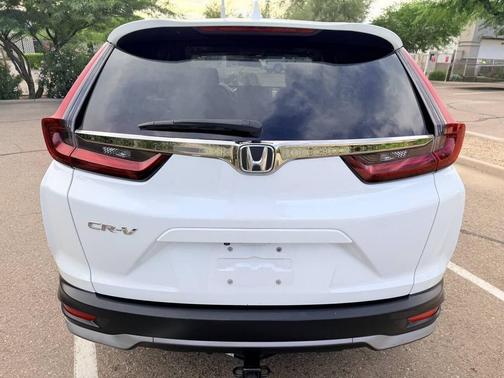 White 2021 Honda CR-V 2WD EX
