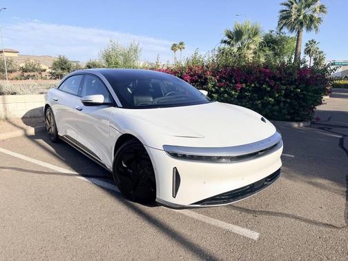 White 2023 Lucid Air Touring