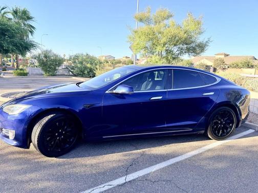 Blue 2018 Tesla Model S 75D