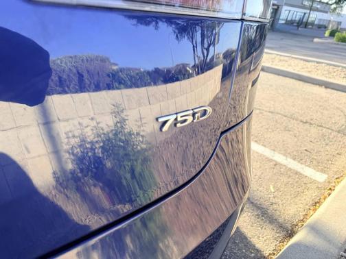 Blue 2018 Tesla Model S 75D