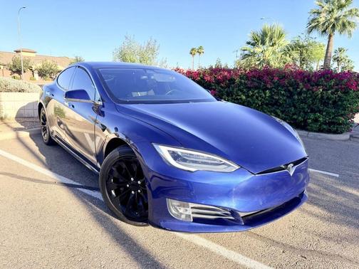 Blue 2018 Tesla Model S 75D