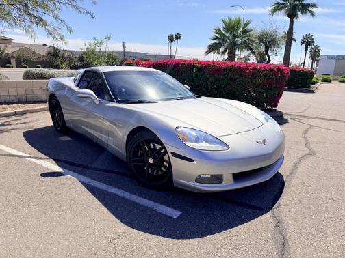 Silver 2005 Chevrolet Corvette Base