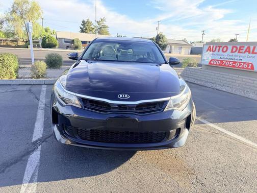 Blue 2018 Kia Optima Plug-In Hybrid EX