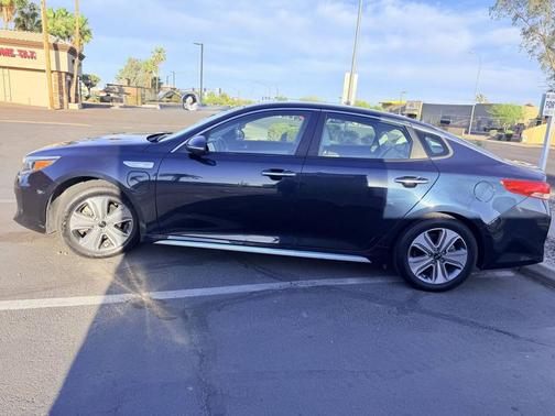 Blue 2018 Kia Optima Plug-In Hybrid EX