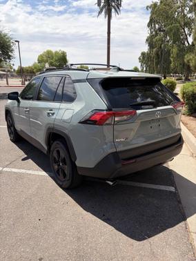Gray 2019 Toyota RAV4 XLE