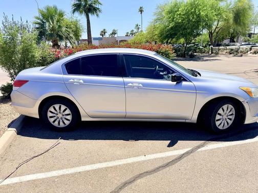 Silver 2009 Honda Accord 2.4 LX