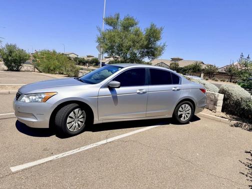 Silver 2009 Honda Accord 2.4 LX