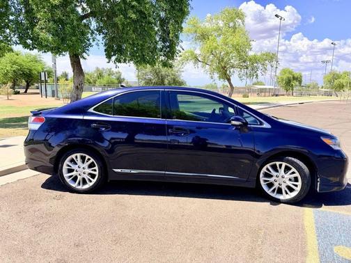 Blue 2010 Lexus HS 250h Premium