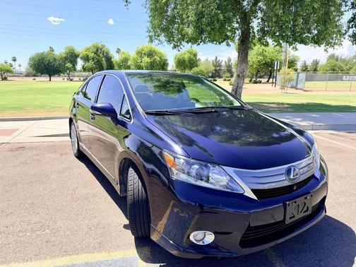 Blue 2010 Lexus HS 250h Premium
