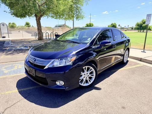 Blue 2010 Lexus HS 250h Premium