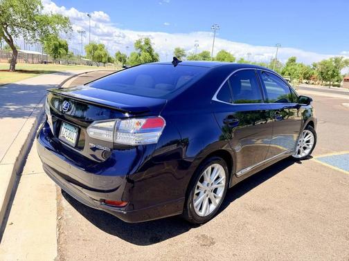 Blue 2010 Lexus HS 250h Premium