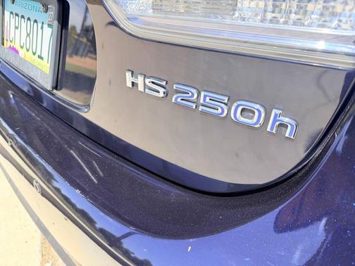 Blue 2010 Lexus HS 250h Premium