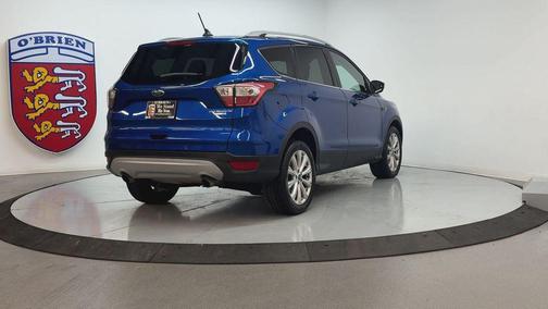 LIGHTNING BLUE METALLIC 2018 Ford Escape Titanium