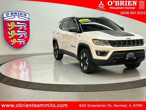 White Clearcoat 2018 Jeep Compass Trailhawk