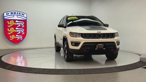 White Clearcoat 2018 Jeep Compass Trailhawk