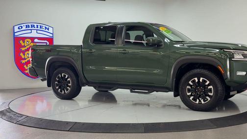 Tactical Green Metallic 2024 Nissan Frontier PRO-4X