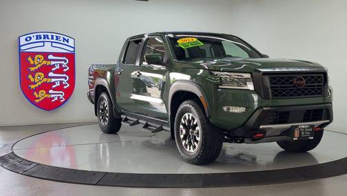 Tactical Green Metallic 2024 Nissan Frontier PRO-4X