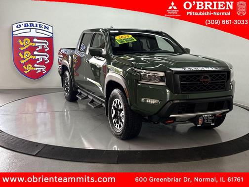 Tactical Green Metallic 2024 Nissan Frontier PRO-4X