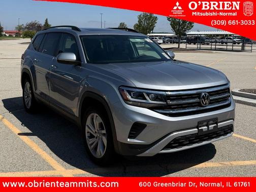 Platinum Gray Metallic 2023 Volkswagen Atlas 2.0T SE w/Technology 4MOTION