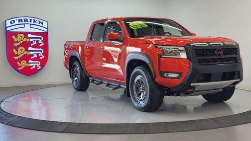 Afterburn Orange 2025 Nissan Frontier PRO-4X