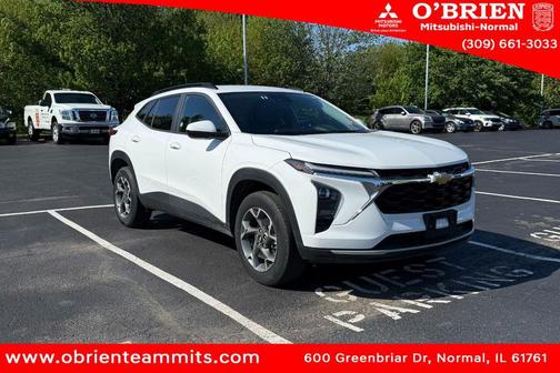 Summit White 2025 Chevrolet Trax LT