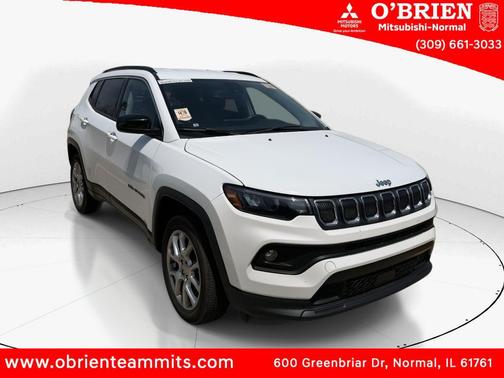 Bright White Clearcoat 2022 Jeep Compass Latitude Lux