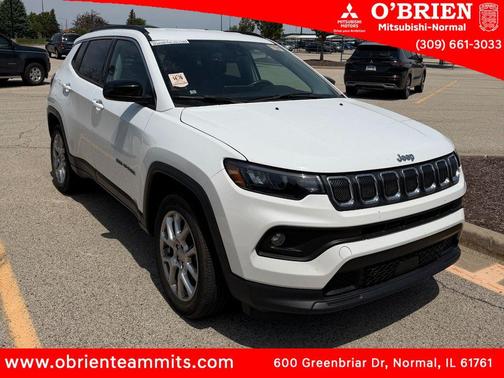 Bright White Clearcoat 2022 Jeep Compass Latitude Lux