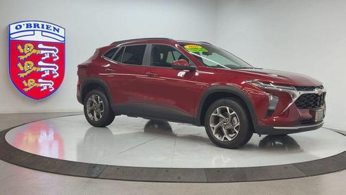 Crimson Metallic 2025 Chevrolet Trax LT
