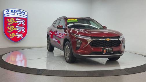 Crimson Metallic 2025 Chevrolet Trax LT