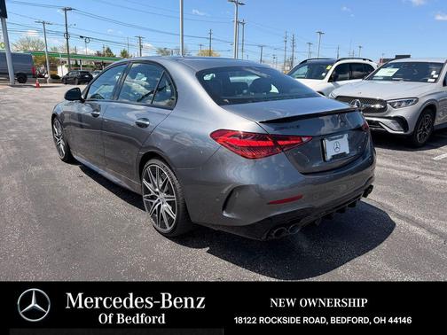 Gray 2026 Mercedes-Benz AMG C 43 4MATIC