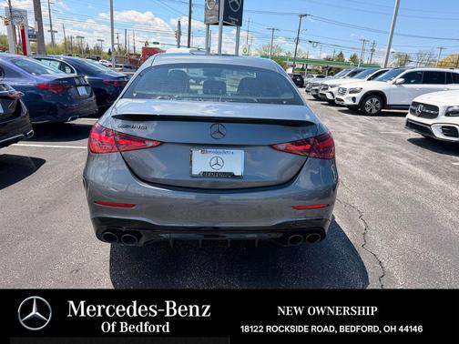 Gray 2026 Mercedes-Benz AMG C 43 4MATIC