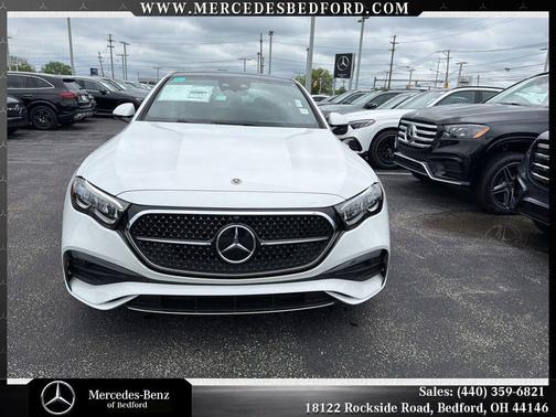 White 2026 Mercedes-Benz E-Class E 350