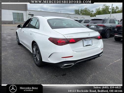 White 2026 Mercedes-Benz E-Class E 350