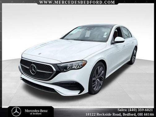 White 2026 Mercedes-Benz E-Class E 350