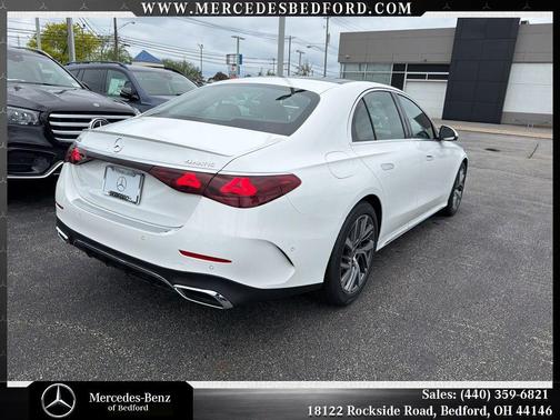 White 2026 Mercedes-Benz E-Class E 350