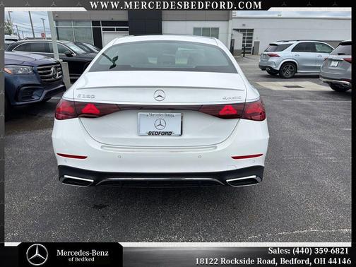 White 2026 Mercedes-Benz E-Class E 350
