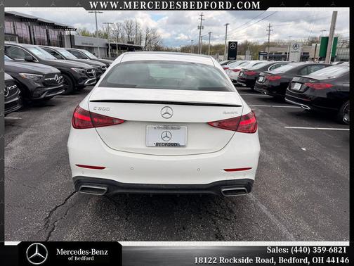 White 2026 Mercedes-Benz C-Class C 300 4MATIC
