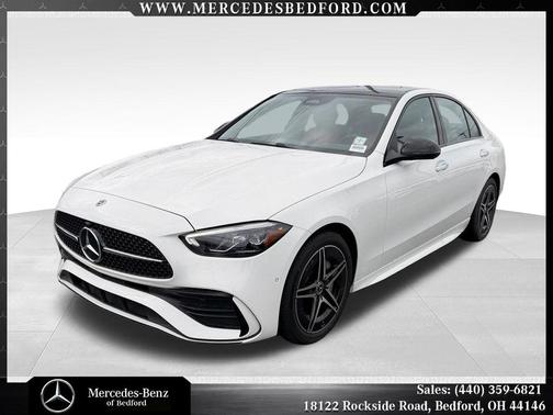 White 2026 Mercedes-Benz C-Class C 300 4MATIC