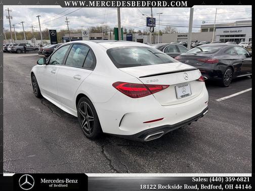 White 2026 Mercedes-Benz C-Class C 300 4MATIC