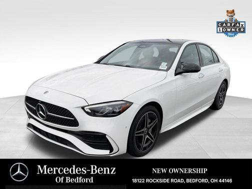 White 2026 Mercedes-Benz C-Class C 300 4MATIC