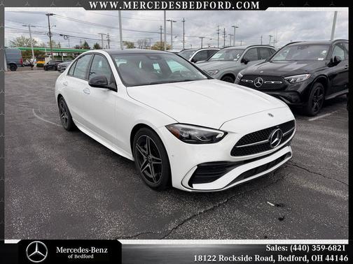 White 2026 Mercedes-Benz C-Class C 300 4MATIC