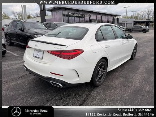White 2026 Mercedes-Benz C-Class C 300 4MATIC