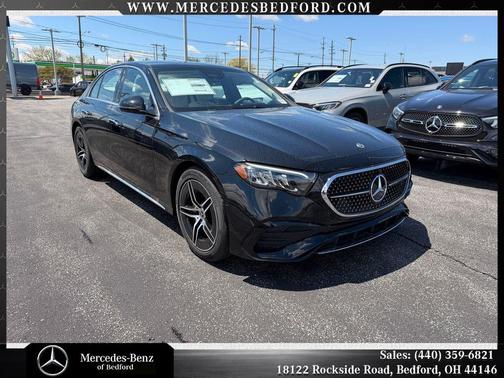 Black 2026 Mercedes-Benz E-Class E 350