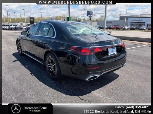 Black 2026 Mercedes-Benz E-Class E 350
